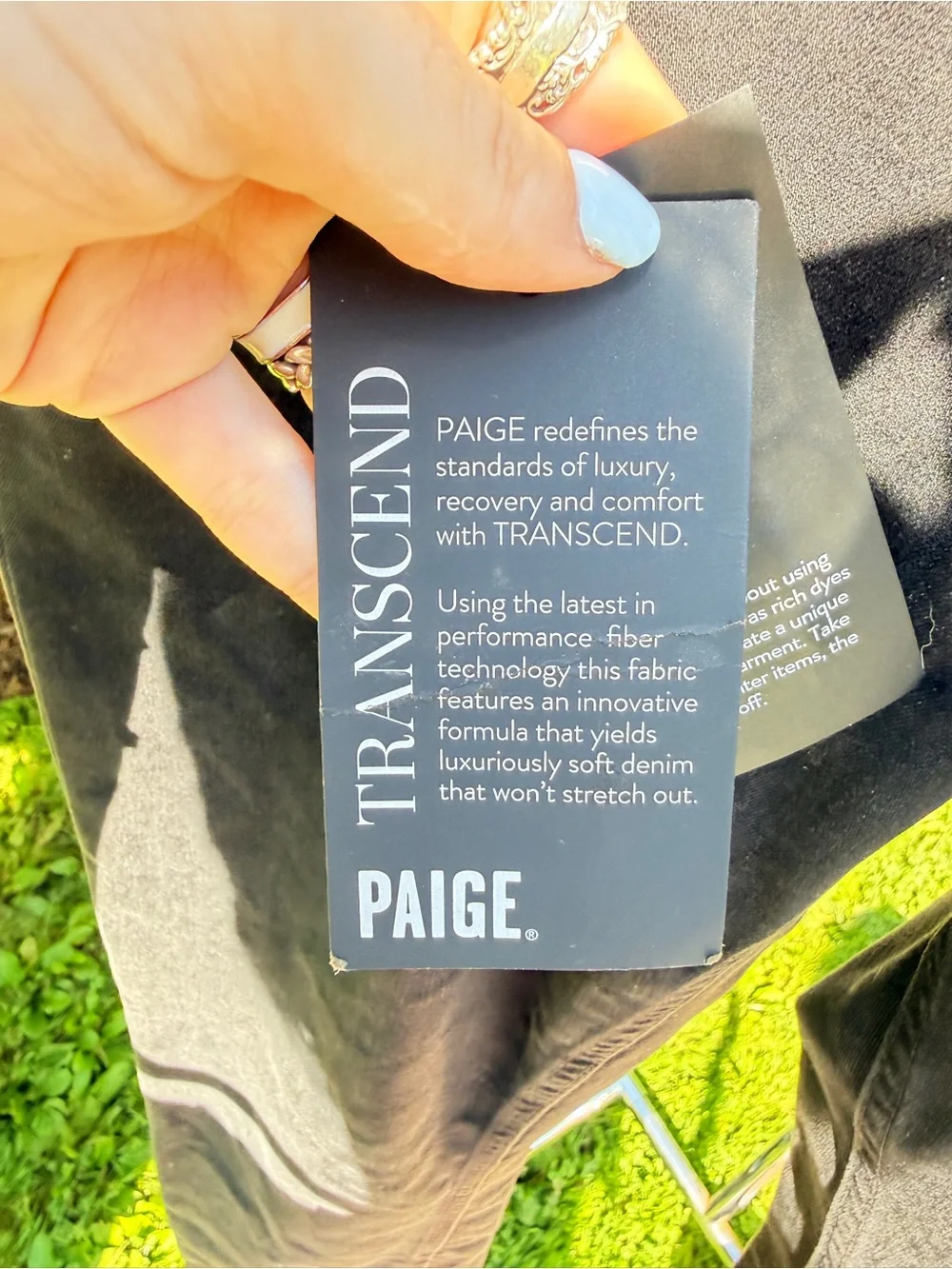 PAIGE  Skinny Jeans - Charcoal